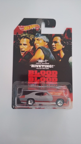 Carro De Coleccion Hot Wheels De La Pelicula Sangre X Sangre