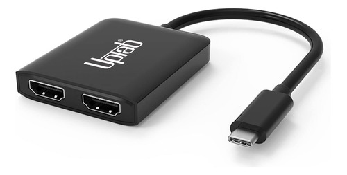 Uptab Adaptador Usb C A Hdmi Dual 2.0 4k 60hz Multimonitor D