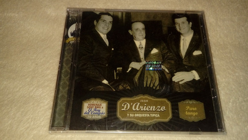 Juan D'arienzo Y Su Orquesta Típica - Puro Tango (cd Nuevo)*