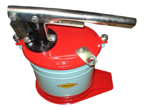Imagen 4 de 6 de Grasera Engrasador Manual Cherta 5 Kg Con Manguera 1,5 Mts