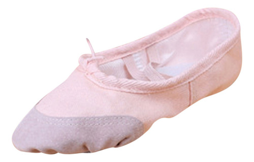 Zapatos De Baile Con Banda Elástica Para Niñas D Canvas Gymn
