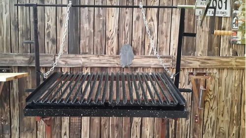 Herraje De Parrilla Para Amurar 145x60 Chapa Enlozada Somos Fabricantes