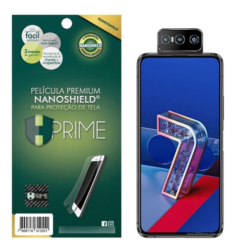 Pelicula Hprime Zenfone 7 Zs670ks / 7 Pro Zs671ks Nanoshield