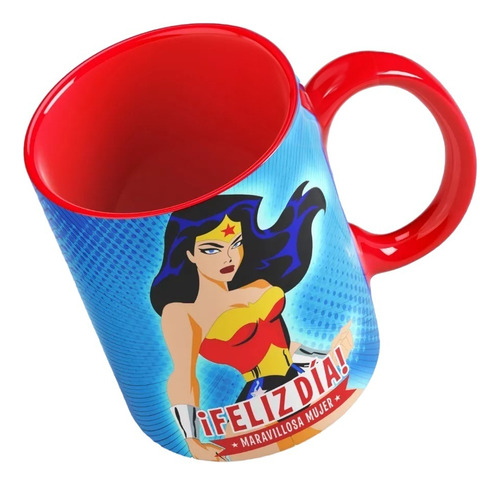 Plantillas Tazas Mujer Maravilla Dia De La Mujer Madre #1