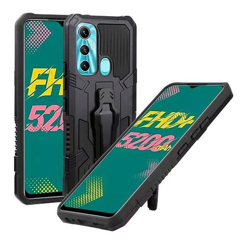 Capa Case Capinha Clip Para Infinix Hot 11 - Gshield Cor Preto