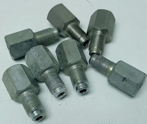 Imagen 10 de 10 de Conector Recto 6mm Bicono Acero Inox. Sistema Gas Gnv Vehicu