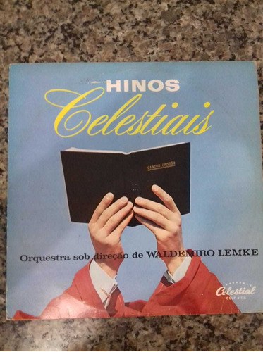 Lp Vinil Hinos Celestiais - Orquestra Waldemiro Lemke 