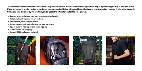Mochila Para Accesorios Beisbol Lizard Skins Versatile