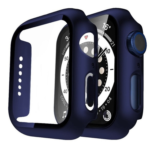 Protector Pantalla Case Smart Watch Rigido 42 Mm Azul-otec