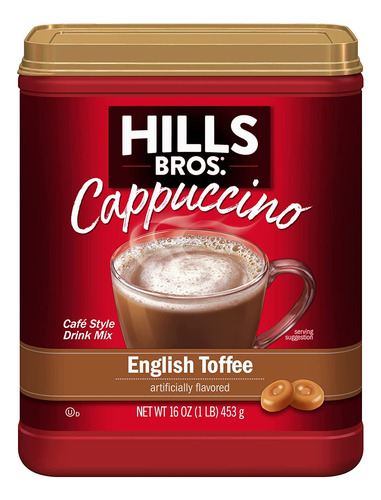 Hills Bros. Mezcla De Capuchino Instantánea, Mezcla De Cap.