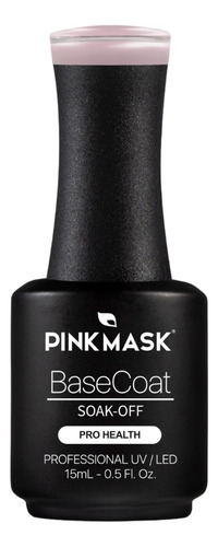 Pink Mask Base Rubber Gel Color X 15ml/.5floz Color Light Pink #012