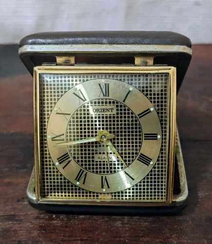 Hermoso Reloj Despertador Orient (Usado)