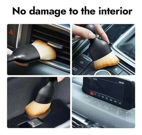 Cepillo Polvo Interior Automóvil Súper Suave