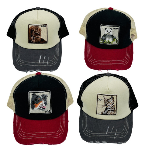 Gorros Goorin Bros Visera Trucker Diseño Animales 