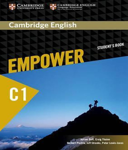 Cambridge English Empower   Advanced C1   Student´s Book: Cambridge English Empower   Advanced C1   Student´s Book, De Cambridge. Editora Cambridge, Capa Mole Em Inglês