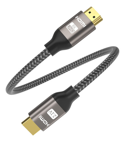 Cable Hdmi 2.1 8k De 3 Pies, Yinker 8k 60hz Hdmi Trenzado 48