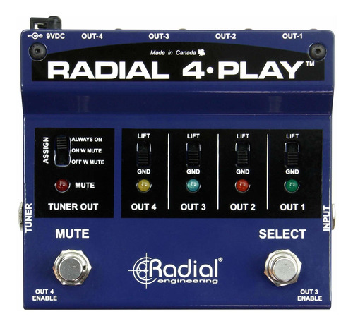 Radial 4 Canal Estuche Directa Instruments
