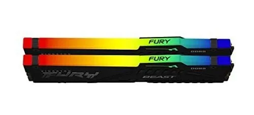 Escritorio Kingston Fury Beast Rgb 16 Gb 5200 Mt/s Ddr5 Cl40