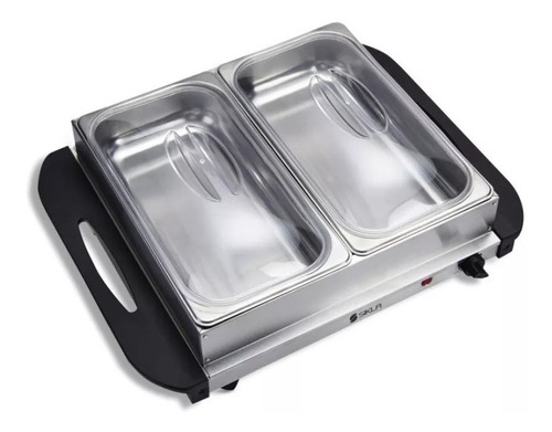 Buffetera Mantenedor Comidas Calientes Chafing 2 Bandejas