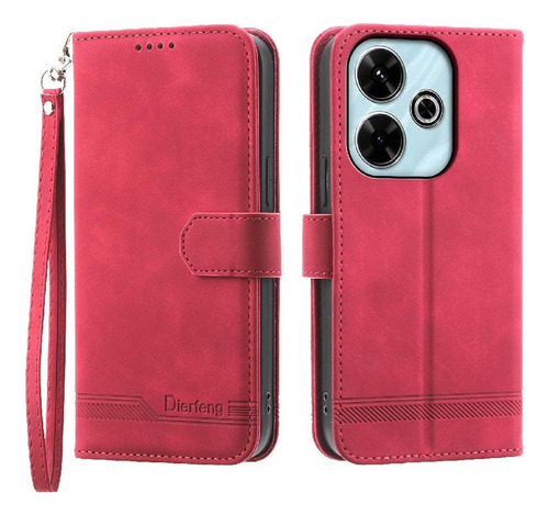 Funda Abatible For Xiaomi Redmi Note 13r 4g Pulsera Premium