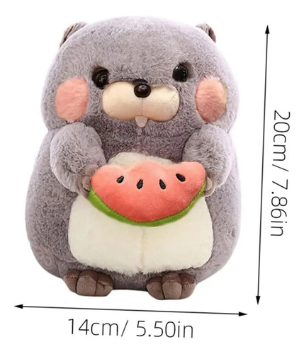 Presente De Boneca De Luxo Foodie Groundhog Para Crianças