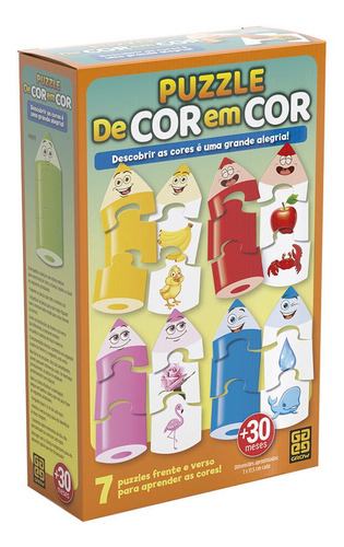 Puzzle De Cor Em Cor Grow