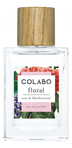 Perfume Colabo Floral Rose E Blackcurrant Eau De Parfum Unissex - 100ml