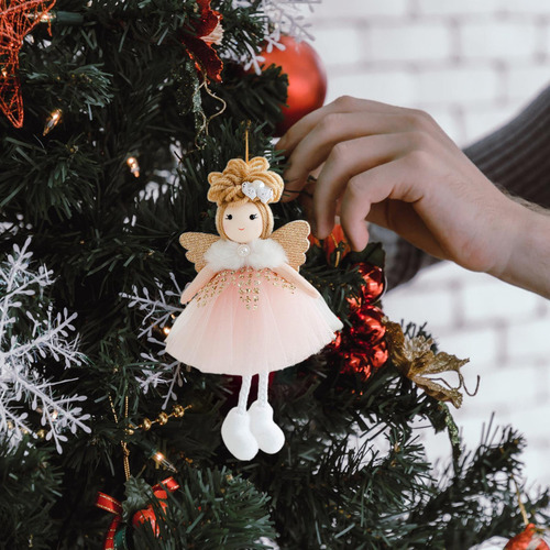 Colgante De Muñeca De Árbol De Navidad Adornos De Árbol De N
