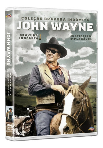 Bravura Indômita / Justiceiro Implacável - Dvd - John Wayne