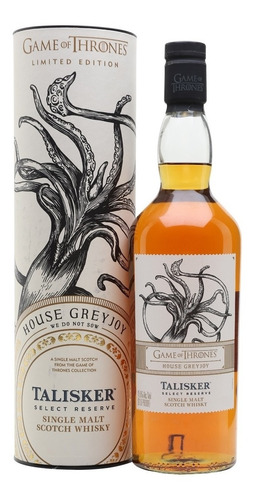 Talisker Select Reserve Game Of Thrones House Greyjoy Ed.lim