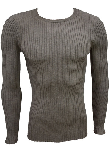Imagen 1 de 3 de Sweater Pullover Hombre Joemar Entallado Hilo Manhattan