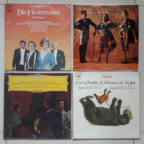 Lp/discos De Acetato Colección Música Clásica Orquesta