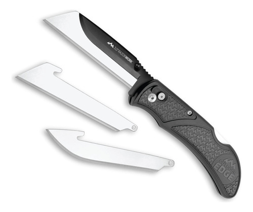 Outdoor Edge Navaja Razorsafe De 3.0 Pulgadas, Cuchillo Pleg