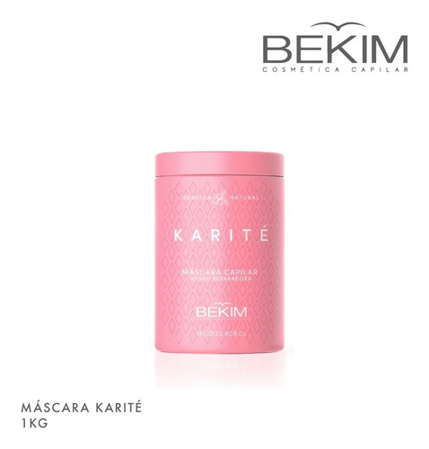 Mascara Bekim Karite Coco 1 Kilo Hydro Reparadora