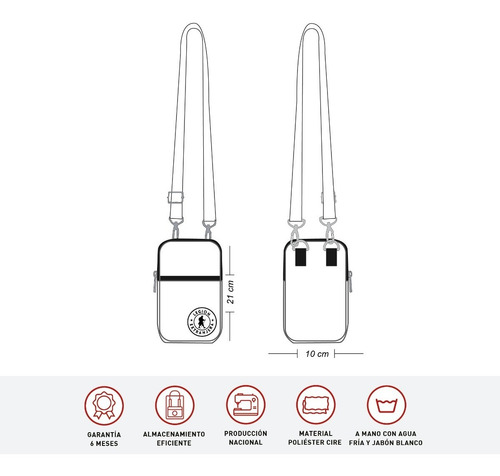 Imagen 10 de 10 de Porta Celular Diamond Pop