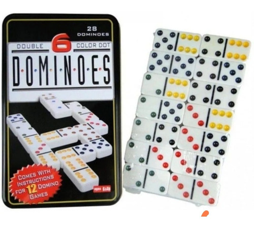 Domino Juego De Mesa 28 Piezas 