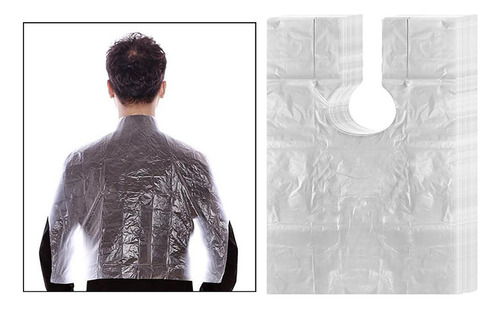 100 Unids Delantales Desechables Para Peluquería Capas De