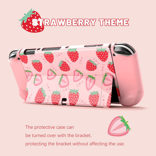 Cr Kit Accesorios Funda Para Nintendo Switch Oled Estuche