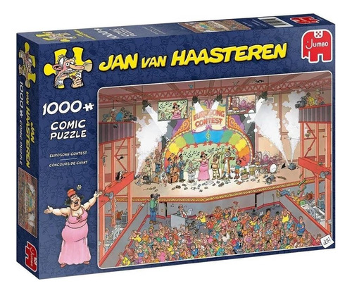 Puzzle 1000 Piezas Eurosong Contest Por Jan Van H. - Jumbo