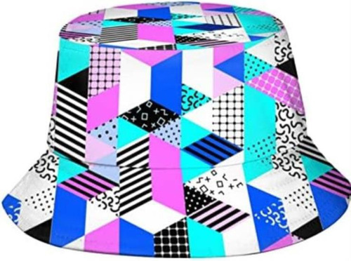 Rjtxksby Retro 80s 90s Bucket Hat Unisex Verano Playa Viaje