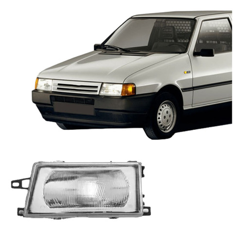 Faros Frontal Fiat Fiorino 1995 1996 1997 1998 1999 2000