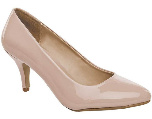 Zapatilla Damita 54000 Mujer Talla 22 Al 26 Color Beige Sc.