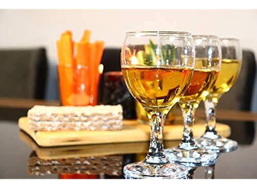 Pasabahce Bistro Mini Vino Y Copas De Champán 6 Piezas 575 O