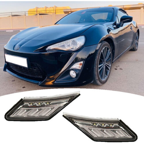 For 2013-2019 Scion Fr-s/brz Toyota 86 Smoke Len Bumper  Rrx