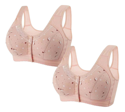 Ropa Interior Transpirable De Encaje En V Bra Para Mujer, Có