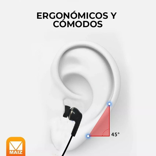 Audífonos Jack 3.5mm In-ear Alámbricos Manos Libres