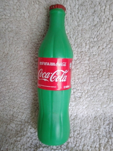 Coleccionable Coca Cola Maraca Con Forma Botella Plastico