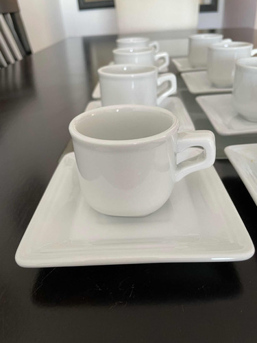 Set De Tazas De Café En Cerámica, Nacional, Redonda.