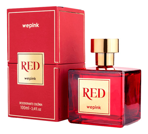 Red Desodorante Colônia 100ml Wepink