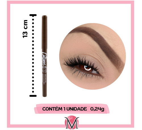 Lápiz de ojos Vizzela Cat Lovers, marrón, 0,24 g, efecto mate